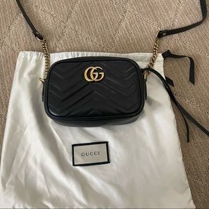 Gucci GG Marmont Mini Matelasse Shoulder Bag
